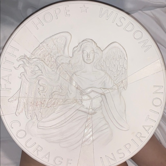 Other - White Angelic Wall Plaque